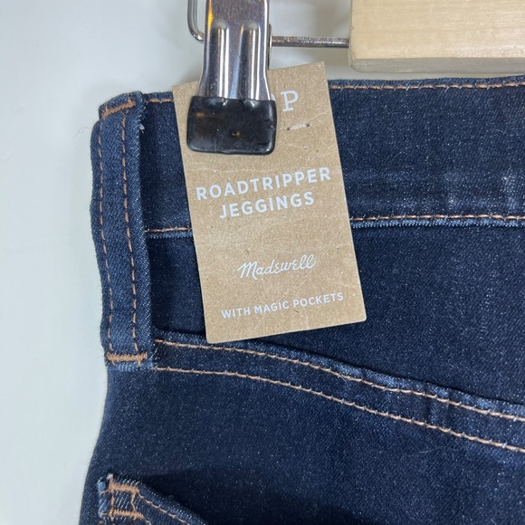 Madewell Roadtripper Jeggings 29P Darkwash, NWT - Picture 8 of 11